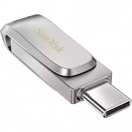 128GB Ultra Dual Drive Luxe USB 3.1/USB-C Silver