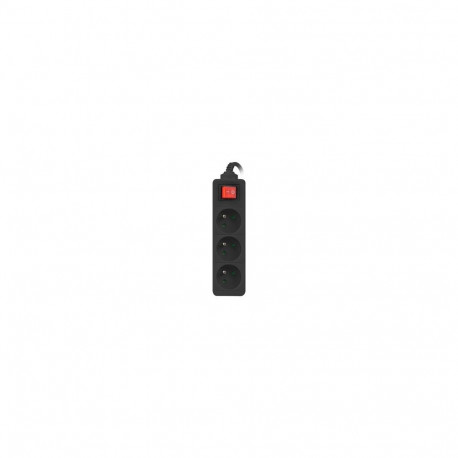 Lanberg pikendusjuhe PS1-03E-0300-BK 3m 3 pistikupesa sise-/välitingimustesse, must