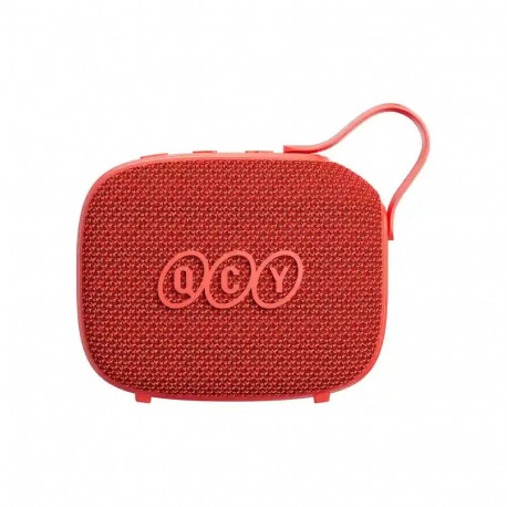 Speaker - QCY SP3 45 mm 5 W Bluetooth 6.0 TWS 1200 mAh USB-C IPX5 Red