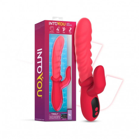 Tingly Waving Vibrator & Finger w/App Clave 30
