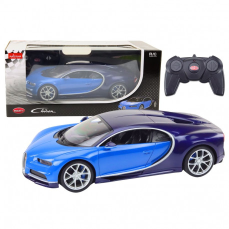 Bugatti kaugjuhitav auto RC 1:14 Veyron Chiron, sinine