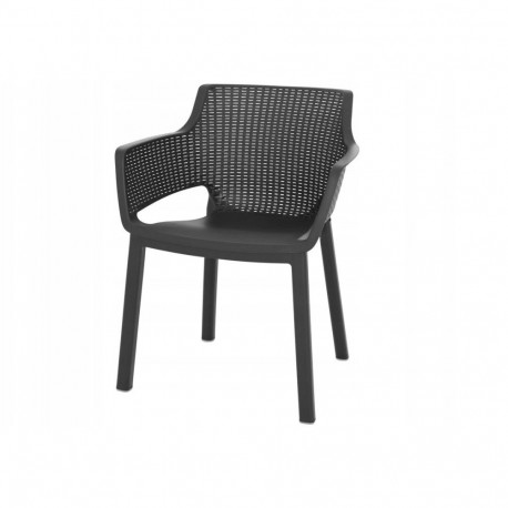 Garden chair Eva gray