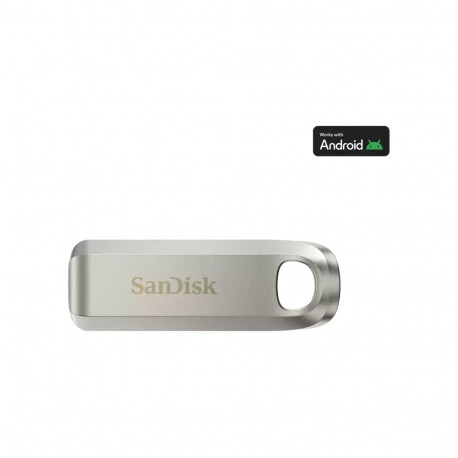SanDisk USB-mälupulk Ultra Luxe 32GB USB Type-C 3.2 Gen 1 (3.1 Gen 1), hõbedane