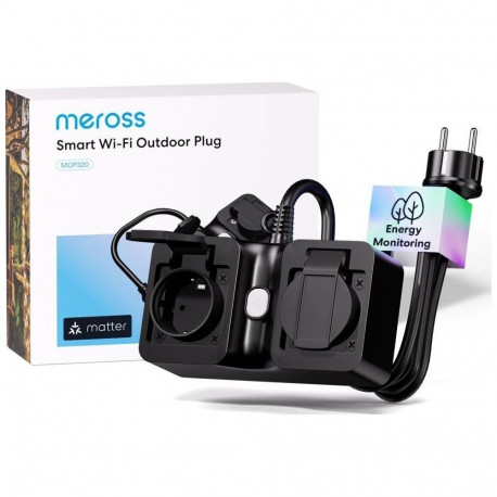 SMART HOME WI-FI PLUG/INDOOR/OUTD MOP320MA-EU MEROSS