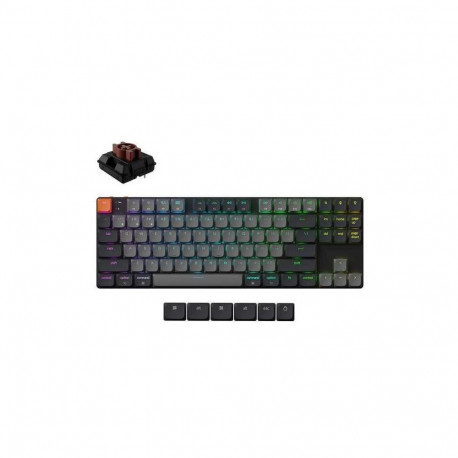 Keychron juhtmevaba klaviatuur K1 K1X-B3 RGB, must