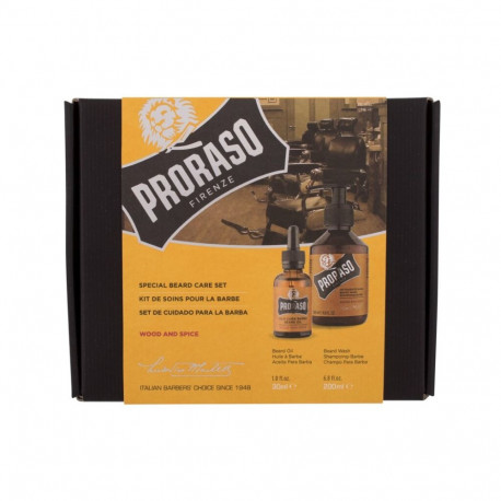 PRORASO Wood & Spice Special Beard Care Set (200ml) (Set)