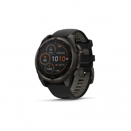 "Garmin Fenix 8 Solar Sapphire Sports Watch - Black"