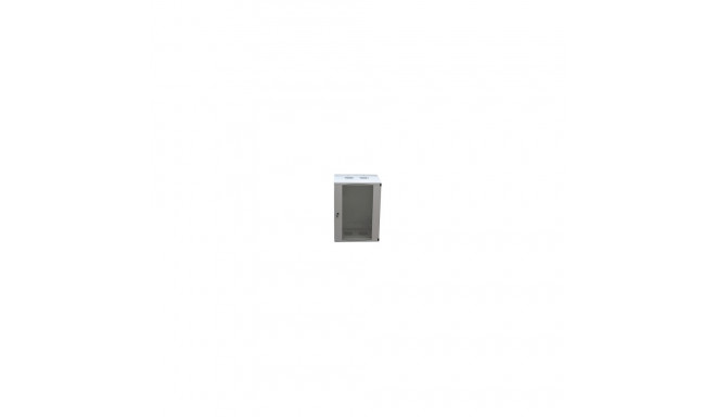 "Logilink 19"" Wallmount Single Section Box 09U, Flat Pack, grey"