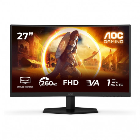 AOC monitor C27G42ZE 68,6cm (27") 1920 x 1080 pikslit 16:9 Full HD Fast VA 1ms 260Hz HDR DisplayPort