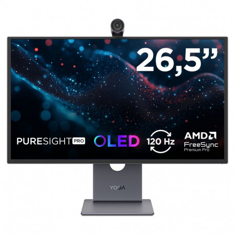 Lenovo monitor 67E5RAC2EU 67,3cm (26,5") 3840 x 2160 pikslit 16:9 4K Ultra HD OLED 0,3ms 120Hz HDR D