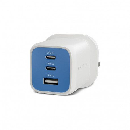 "N Targus Hyper HyperJuice Flex 65W GaN Charger - Blue"