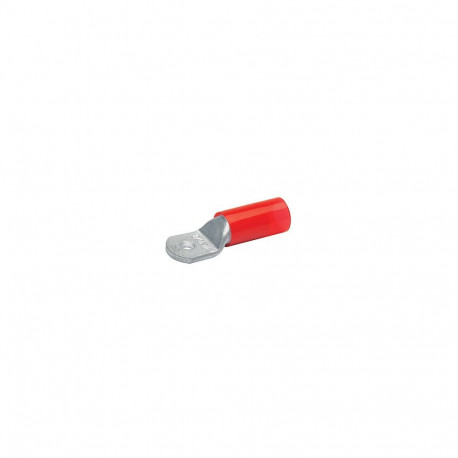 "Klauke 605R12, Rohrringöse, Zinn, Gerade, Rot, Silber, Polyamide (PA), 35 mm²"