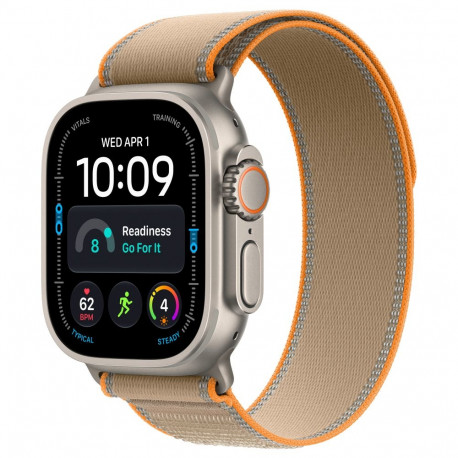 Apple Watch Ultra 4 titaanist Cellular 49mm, naturaalne (Trail Loop sand) S/M