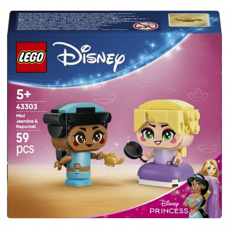 "LEGO 43303 Disney Princess Die Mini-Prinzessinnen Jasmin & Rapunzel"