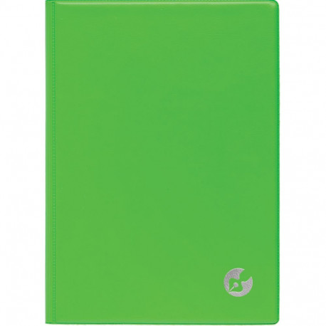 Raamatkalender Boss A5, NÄDAL vertikaal, spiraalköide, plastkaaned (HELEROHELINE) 00039/40342