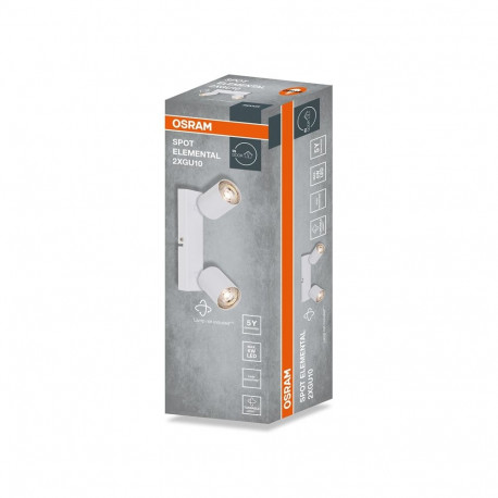 OSRAM kohtvalgusti 2xGU10, valge