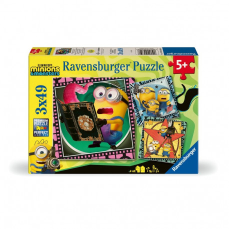 Ravensburger pusle 3x49 tk: Käsilased ja koletised film