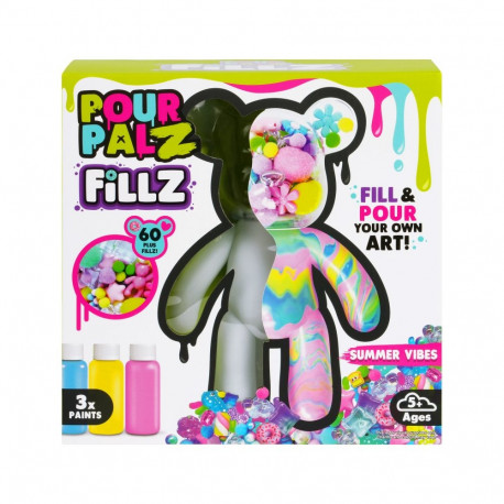 Pour Palz DIY täidetav karu „Suvised meeleolud“
