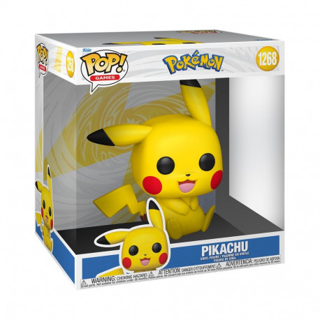 FUNKO POP! Jumbo Vinyl Figure: Pokemon - Pikachu (Sitting)