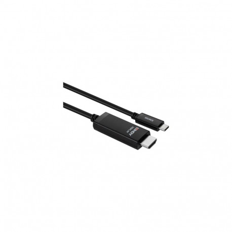 Lindy 43436 video cable adapter 5 m USB Type-C HDMI Black