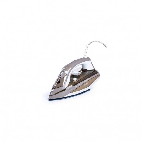Camry Premium CR 5018 Steam iron Ceramic Ultra Glide soleplate 3000 W Brown, Grey, White