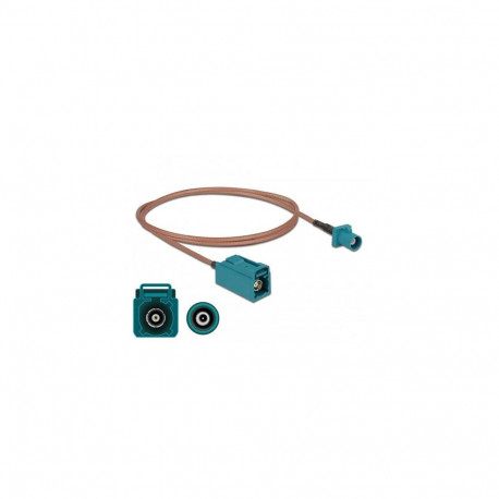 DeLOCK Antenna Cable FAKRA Z plug > FAKRA Z jack RG-316 1 m
