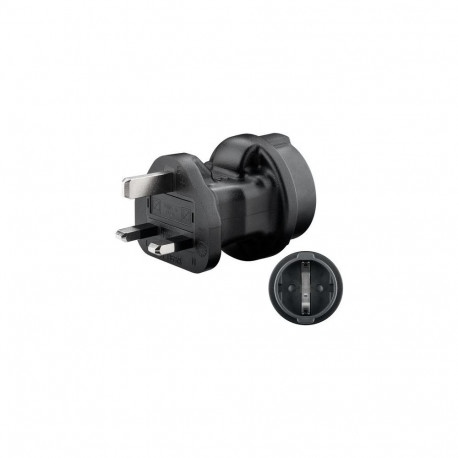 Goobay Mains Adapter UK, Black