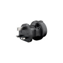 Goobay Mains Adapter UK, Black