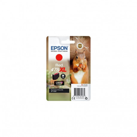 Epson Squirrel 478XL Claria Photo HD Single Red Ink