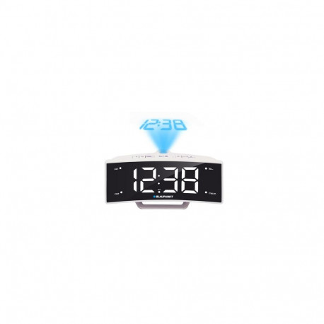 Blaupunkt CRP7WH radio Clock Black, White