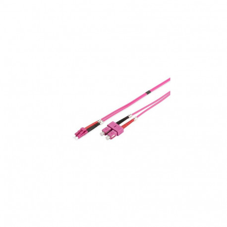 Digitus Fiber Optic Multimode Patch Cord, OM4, LC / SC