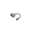 Digitus CAT 5e patch cable adapter, 2x CAT 5e, shielded