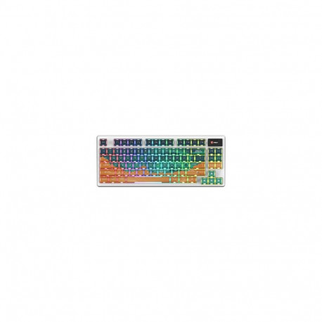MSI FORGE GK600 TKL WIRELESS MARS keyboard Gaming USB + Bluetooth QWERTY US International Multicolou