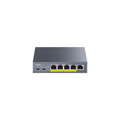Cudy GS1005P network switch Gigabit Ethernet (10/100/1000) Power over Ethernet (PoE) Grey