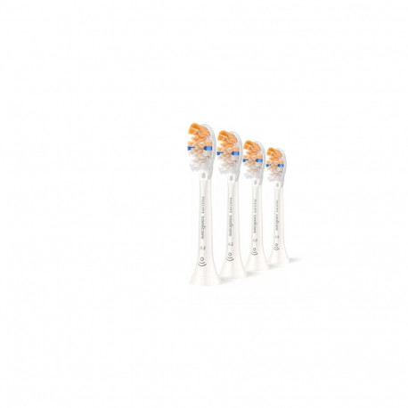 Philips A3 Premium All-in-One HX9094/87 Genuine Replacement Toothbrush Heads, White, 4 pack