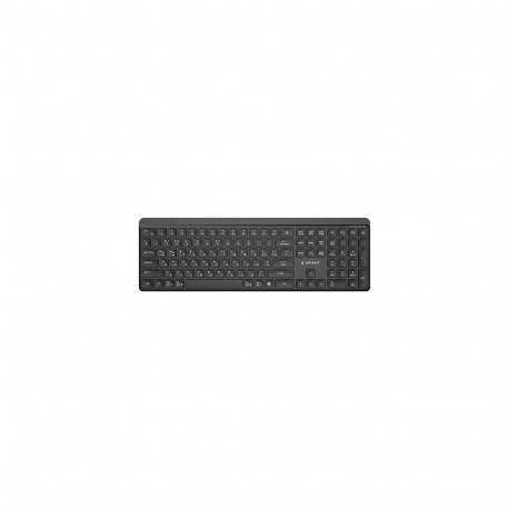 Gembird Dual-mode pro-business slim wireless keyboard, 2.4G+BT, Cyrillic layout