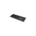 Gembird Slim wired multimedia keyboard with Type-C adapter, US layout