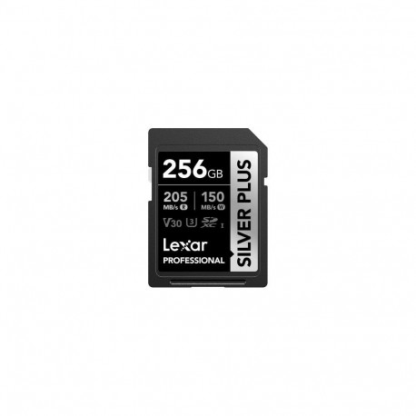 Lexar Professional SILVER PLUS 256 GB SDXC UHS-I Class 3