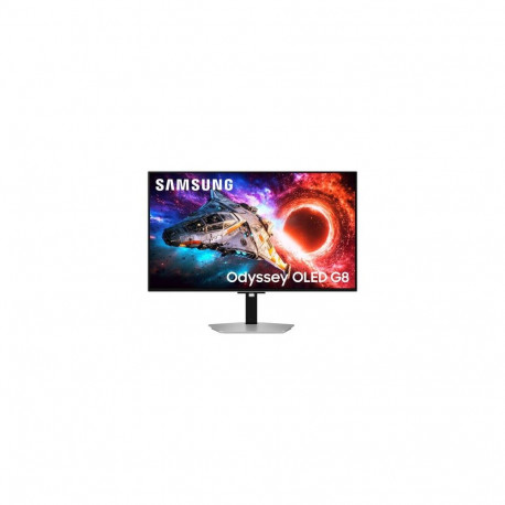 Samsung G80SH computer monitor 81.3 cm (32") 3840 x 2160 pixels 4K Ultra HD OLED Silver