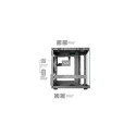 Mars Gaming MC-CUBE computer case Mini Tower Black