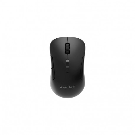 Gembird Dual-mode 7-button wireless mouse, black