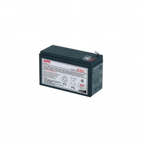 APC Replacement Battery Cartridge, Valve regulated lead–acid battery, 7Ah, 12VDC, 2-year warranty