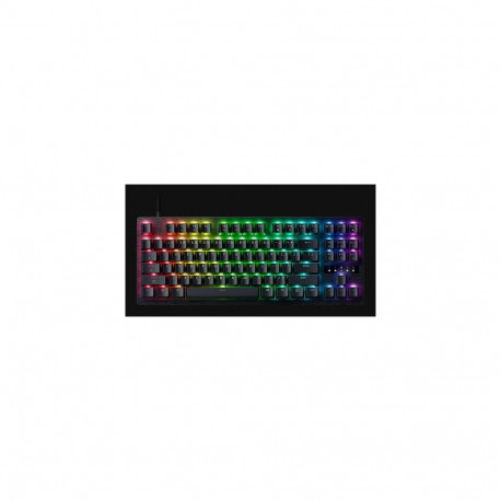 Razer Huntsman V3 Tenkeyless 8KHz keyboard Gaming USB QWERTY English Black
