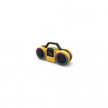 Philips The Roller Stereo portable speaker Yellow 60 W