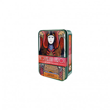 US Games Systems Aquarian Tarot Cards in Tin Box