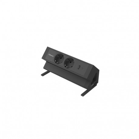 POWER DESK 2 TYPE F/BLACK 100137182 FELLOWES