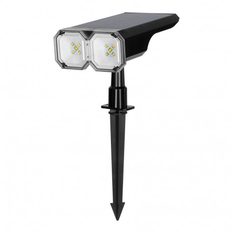 WALLIE LED-päikeselamp 2-ühes, 2W, 150lm, IP54, 3000/6500K, 1200mAh