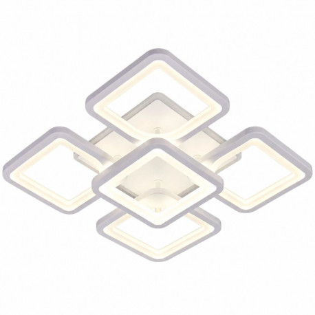 ZD214B Lampa sufitowa led rgb biała + pilot + aplikacja