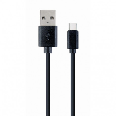 Cablexpert USB-kaabel CC-USB2-AMCM-1M USB 2.0 USB A USB C, must