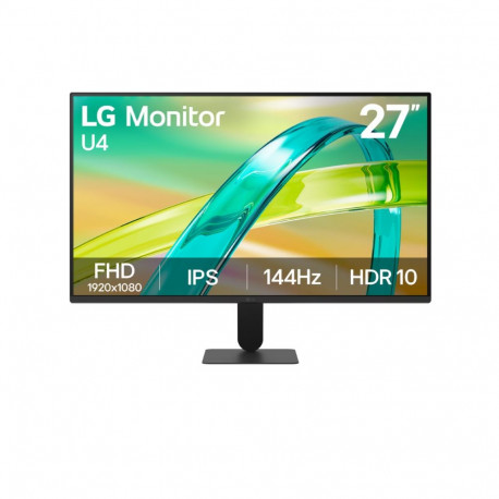 LG monitor 27U411B-B 27" IPS FHD 16:9 144Hz 1ms 1920 x 1080 pikslit 250cd/m² 1 HDMI-port